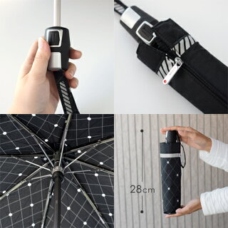 【折りたたみ傘】正規販売店KnirpsクニルプスFiberT2DuomaticReflectリフレクト反射塗料晴雨兼用折り畳み傘日傘兼用ジャンプ傘