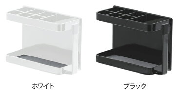 歯ブラシスタンド マグネットバスルームトゥースブラシスタンド tower タワー 歯ブラシホルダー 壁掛け 磁石 収納 おしゃれ シンプル ホワイト ブラック 白 黒