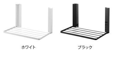 洗濯機横マグネット折り畳み棚 タワー tower山崎実業 洗濯機 脱衣所 棚 タオル ラック 洗面所 ランドリー タオル 置き場 収納 バスタオル 着替え マスク干し スリム マグネット 省スペース シンプル おしゃれ モノトーン YAMAZAKI ホワイト ブラック