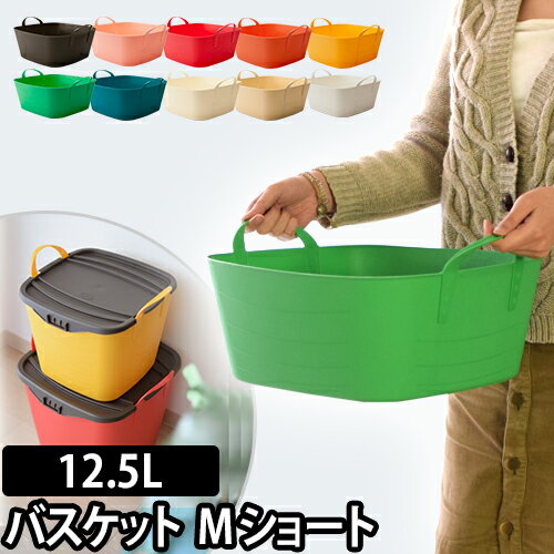 収納ボックス 収納ケース バケット Mショートサイズ 12.5L M short baquet stacksto（スタックストー） バケツ 小物入れ 小物収納