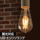 LED電球 LEDライト スワンバルブディマー エジソン 単品 調光対応 SWAN BULB DIMMER Edison 照明 省エネ 長寿命 白熱電球風 電球色 SWB-LDF6L-ST64-27B