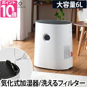 ボネコ 加湿器 気化式 【選べる豪華特典】 ボネコ W220 BONECO healthy air 上面給水 フィルター 洗える 加湿機 アロマ 大容量 抗菌 おしゃれ デザイン シンプル