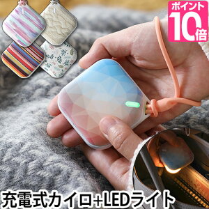 充電式カイロ イーカイロ カレ エコカイロ 電気カイロ USB LEDライト トーチライト 懐中電灯 コンパクト あったかグッズ 省エネ 節電 エコ e-Kairo Carre