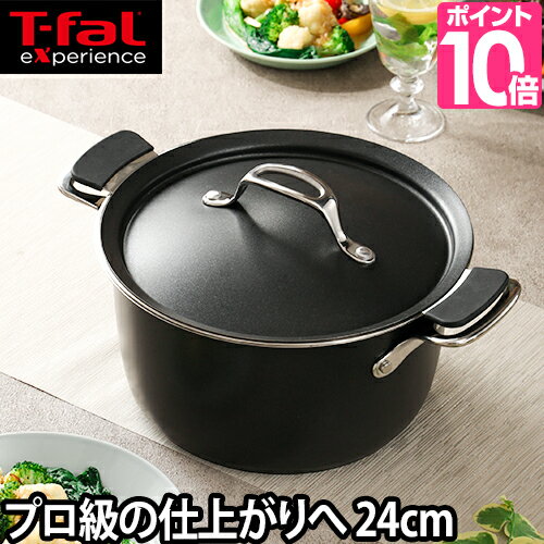 【選べる特典あり】蒸し器 鍋 ティファール T-faL エクスペリエンス シチューパン＆スチーマー ih ガス 24cm ステンレス 2段蒸し器 IH対応 蒸しかご せいろ