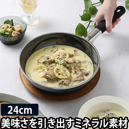 フュージョンテック ミネラル フライパン24cm