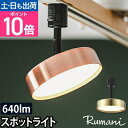 ルマーニ LEDスポットライト スポットライト LED ライト おしゃれ レトロ カフェ風 カフェ 高級感 北欧 金属 角度調整 ダクトレール ライティングレー...