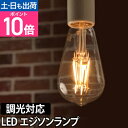 LED電球 LEDライト スワンバルブディマー エジソン 単品 調光対応 SWAN BULB DIMMER Edison 照明 省エネ 長寿命 白熱電球風 電球色 SWB-LDF6L-ST64-27B