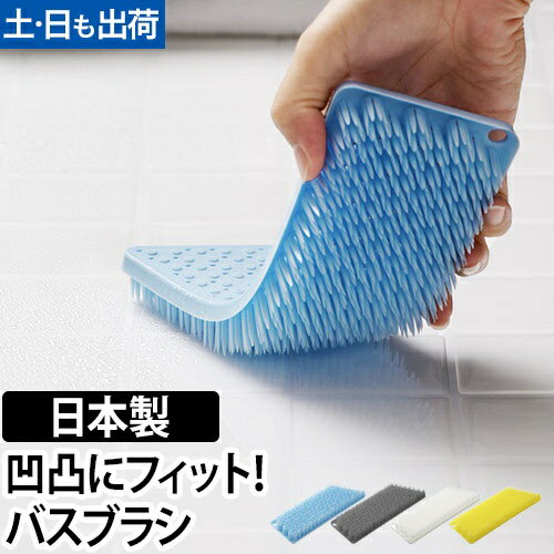 風呂掃除/万能ブラシ プラタワ フォーバス 掃除ブラシ 便利グッズ タワシ たわし お風呂 床洗い tidy ティディ
