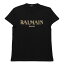 バルマン BALMAIN Tシャツ メンズ UH11601I312 EAD 半袖Tシャツ NOIR ブラック