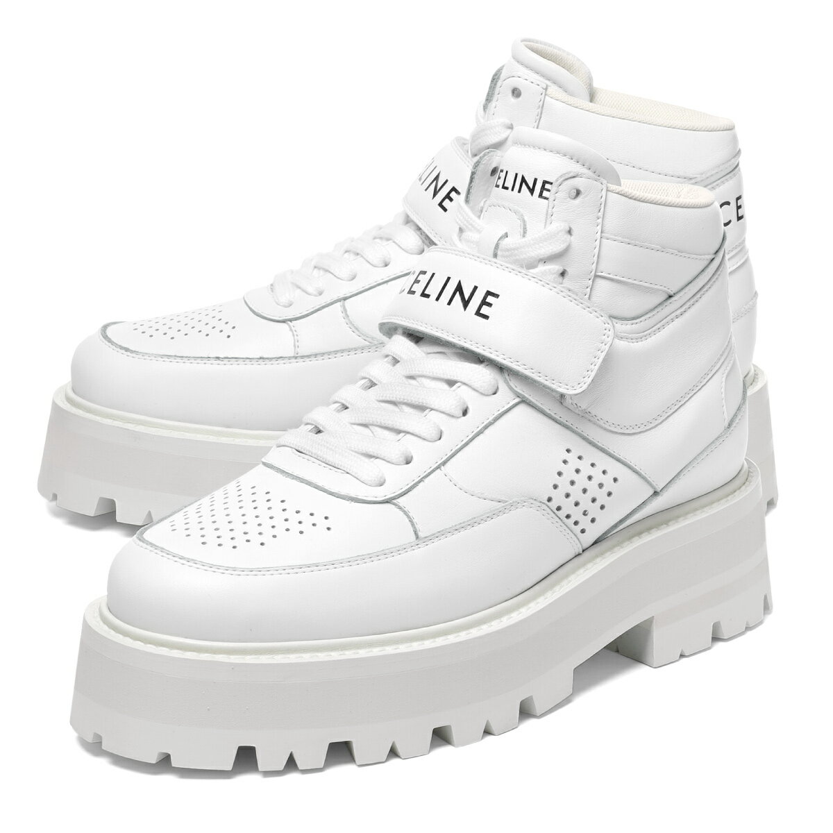 セリーヌ CELINE シューズ メンズ 346633338C 01OP スニーカー ハイカット CELINE BULKY TRAINER セリーヌ バルキー トレーナー OPTIC WHITE ホワイト