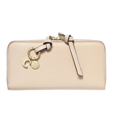 クロエ CHLOE 財布 レディース CHC21WP941 F57 6J5 ラウンドファスナー長財布 ALPHABET アルファベット CEMENT PINK ピンク