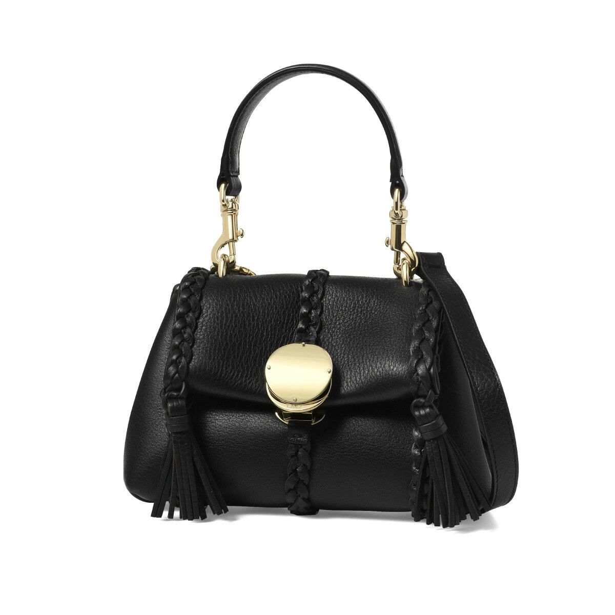 クロエ CHLOE ショルダー付 ハンドバッグ レディース CHC23AS575 K15 001 PENELOPE ペネロペ ミニ BLACK ブラック