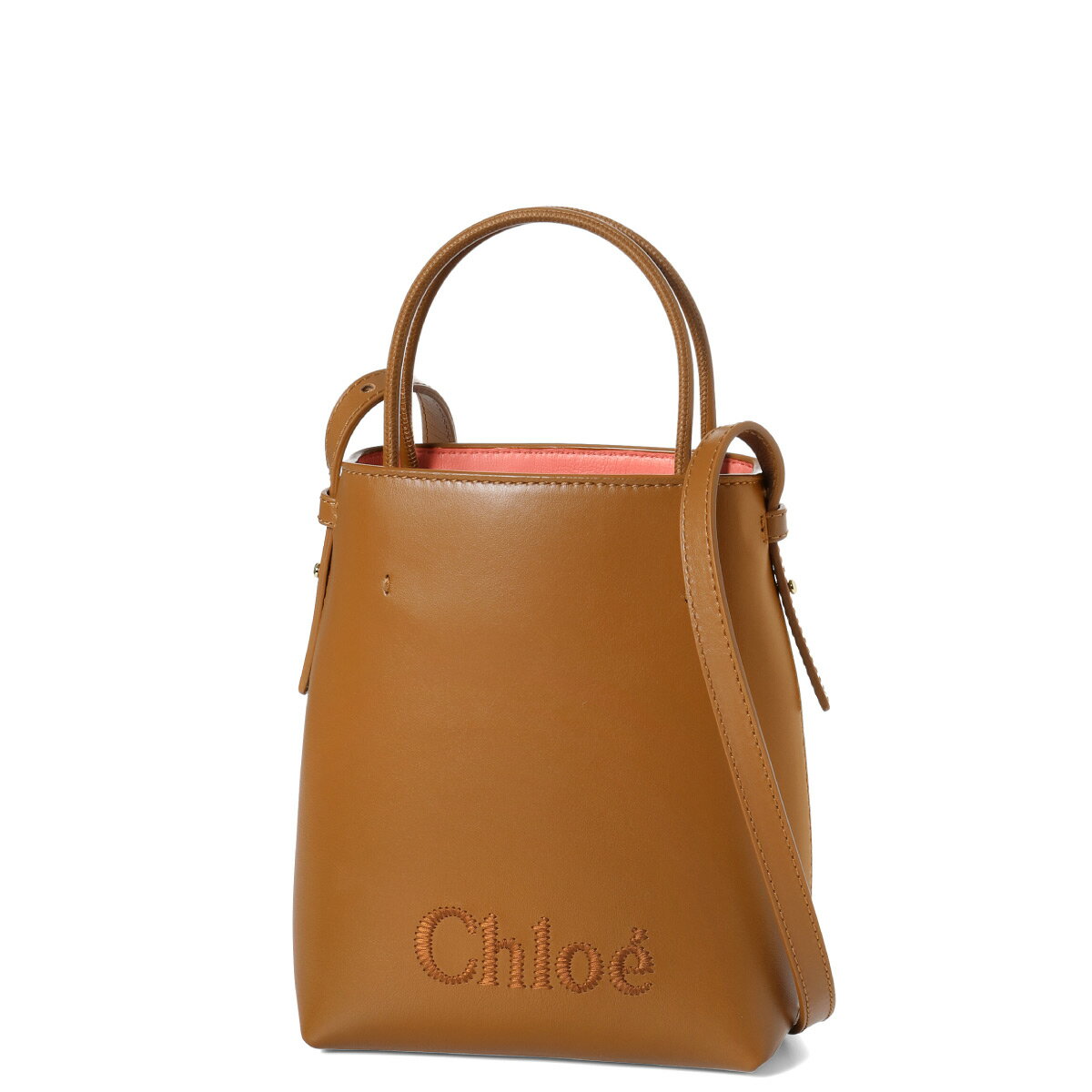 クロエ CHLOE ショルダー付 ハンドバッグ レディース CHC23UP873 I10 247 CHLOE SENSE クロエ センス マイクロ CARAMEL ブラウン