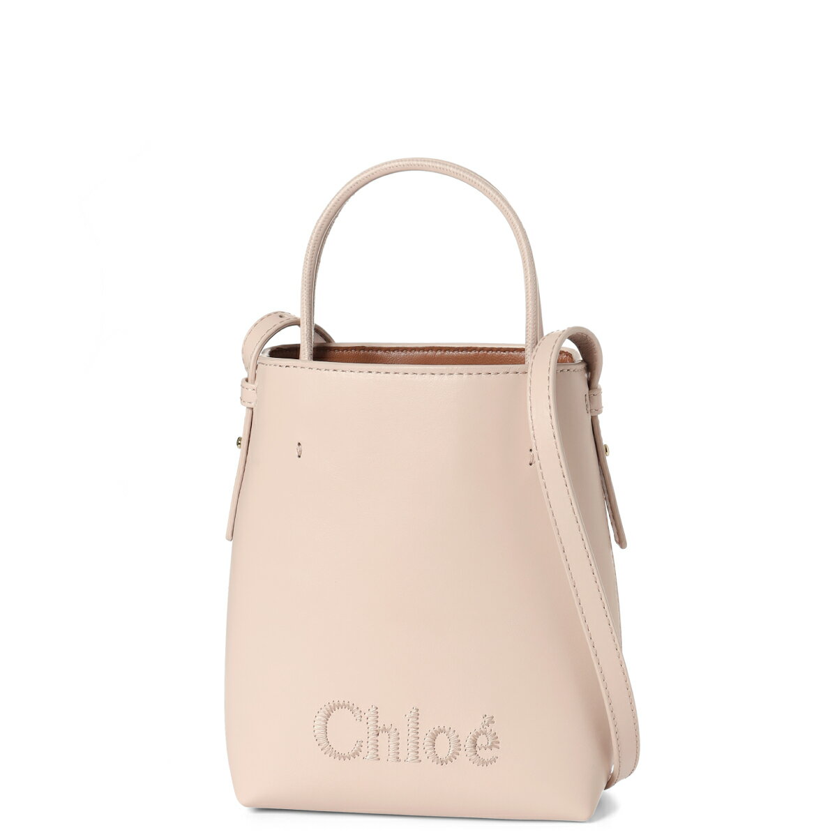 クロエ CHLOE ショルダー付 ハンドバッグ レディース CHC23UP873 I10 6J5 CHLOE SENSE クロエ センス マイクロ CEMENT PINK ピンク