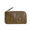 クロエ CHLOE カードケース レディース CHC24WP453 O21 20V BIKIE バイキー スモール DARK KHAKI ブラウン