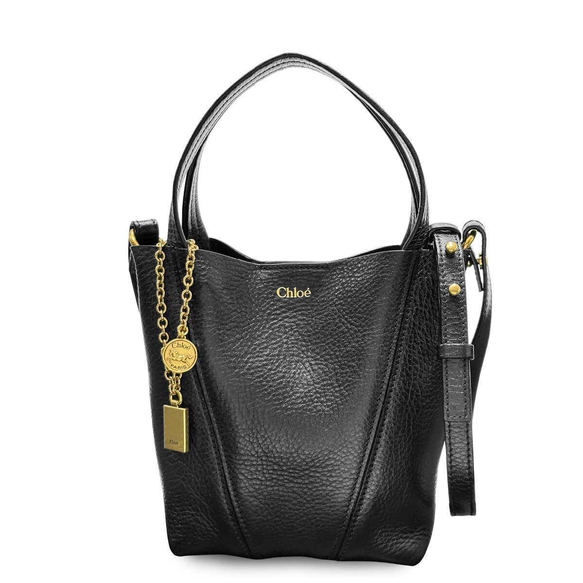  CHLOE  ȡȥХå ǥ CH25SS812 N84 001 CHLOE SPIN  ԥ ⡼ BLACK ֥å