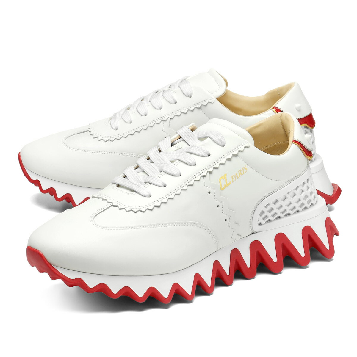 ꥹ ֥ Christian Louboutin ˡ  3200517 WH43 LOUBISHARK ӥ㡼 VERSION WHITE ۥ磻