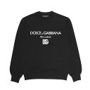 ドルチェアンドガッバーナ DOLCE&GABBANA スウェット メンズ G9WI3Z FU7DU N0000 長袖スウェット NERO ブラック