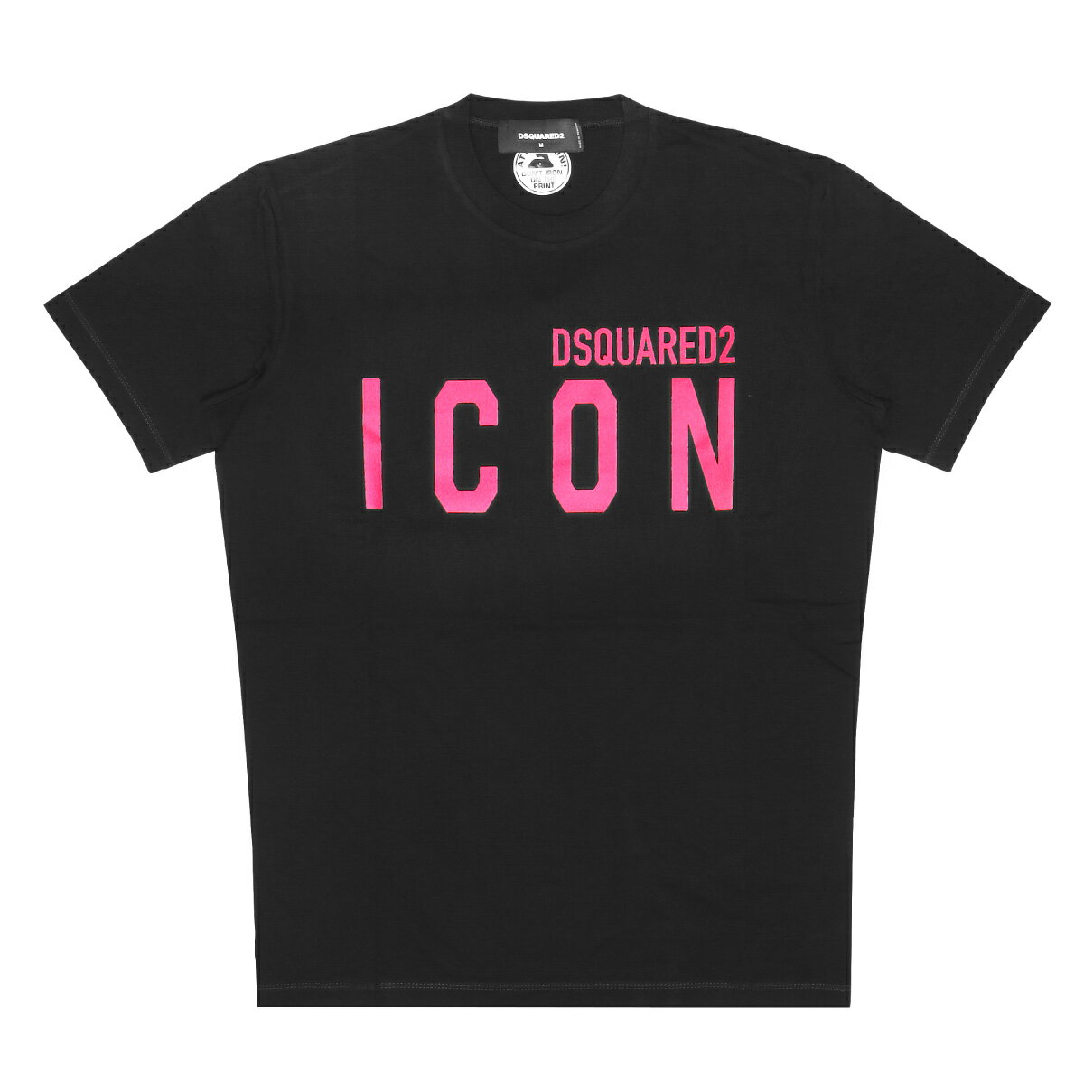 ディースクエアード DSQUARED 2 半袖Tシャツ メンズ S79GC0068 S23009 962X ICON アイコン BLACK ブラック