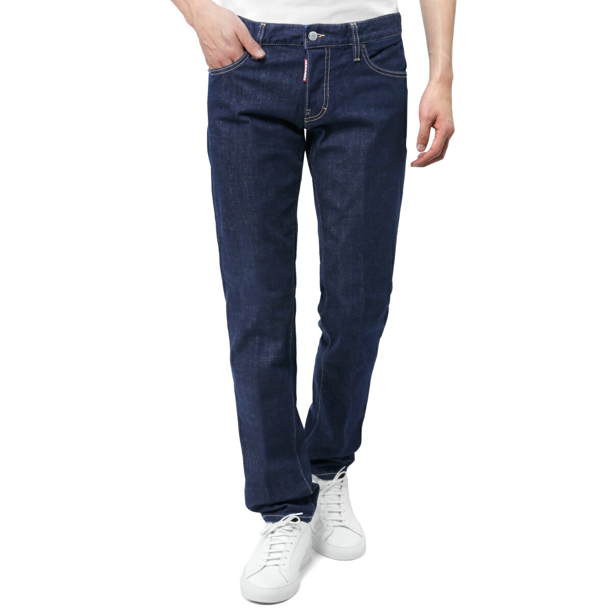 ディースクエアード DSQUARED 2 ジーンズ メンズ S74LB1385 S30664 470 SLIM スリム BLUE ブルー