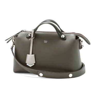 フェンディ FENDI バッグ レディース 8BL124 5QJ F03BL ショルダー付 ハンドバッグ スモール BY THE WAY バイ ザ ウェイ CARBONE+G.POLV+MLC+P ダークグレー