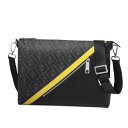 フェンディ FENDI バッグ メンズ 7VA470 A9XS F0R2A ショルダーバッグ ミディアム NERO+SUNFLOWER グレー