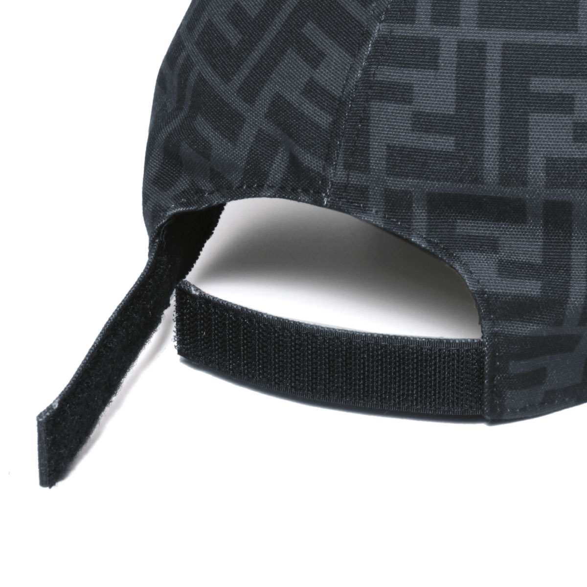 フェンディ Fendi キャップ メンズ Fxq768 Acda F13c0 Grey Black White グレー ブラック インポートショップ ｄｏｕｂｌｅ