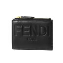 フェンディ FENDI 財布 レディース 8M0447 AAYZ F0KUR 二つ折り財布 ミディアム NERO+ORO SOFT ブラック