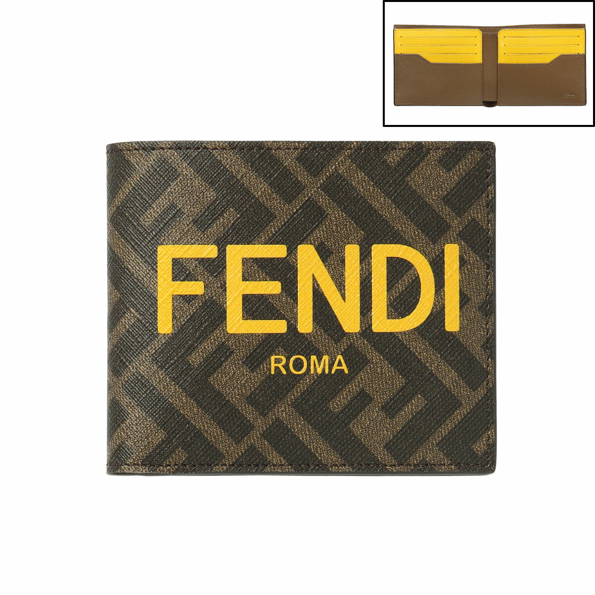 フェンディ FENDI 二つ折り財布 メン