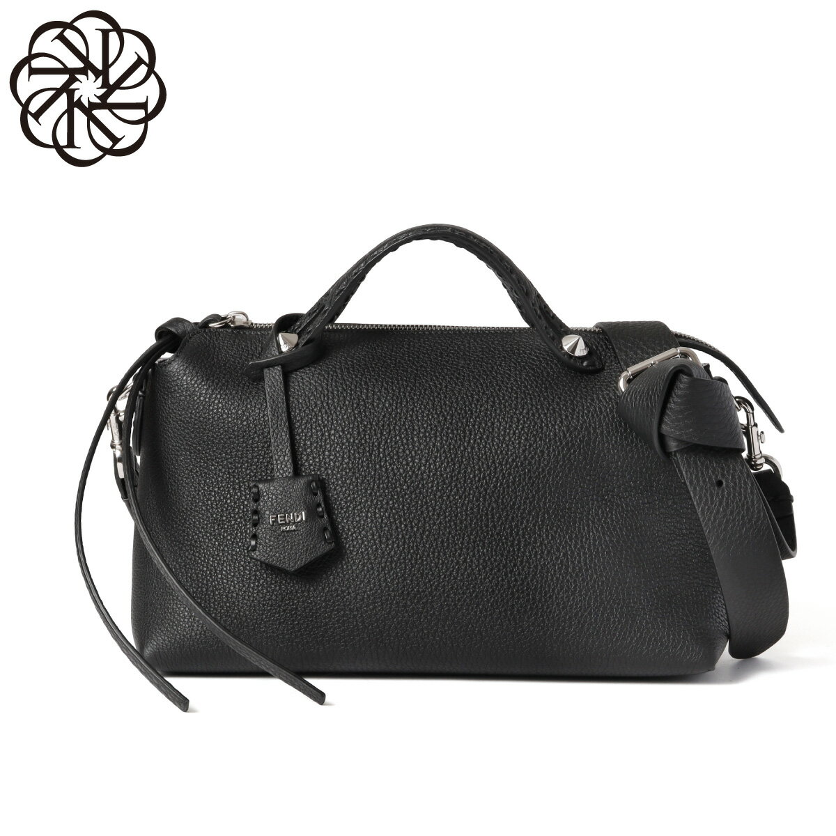 Rakuten - フェンディ FENDI ショルダー付 ハンドバッグ レディース 8BL155 ASU2 F0GXN BY THE WAY SELLERIA バイ ザ ウェイ セレリア ミディアム BLACK+PALLADIUM ブラック