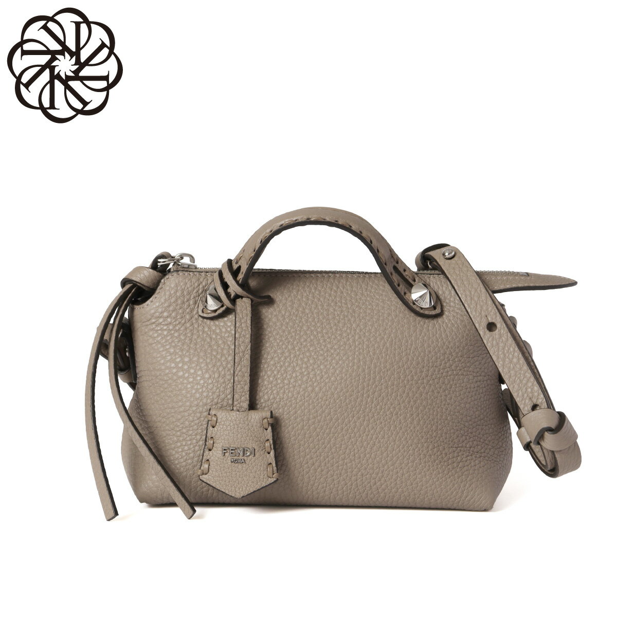 Rakuten - フェンディ FENDI ショルダー付 ハンドバッグ レディース 8BS098 ASU2 F04Y9 BY THE WAY SELLERIA バイ ザ ウェイ セレリア ミニ CORDA+PALLADIUM グレー