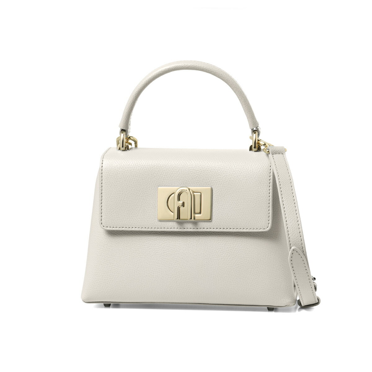 フルラ FURLA ショルダー付 ハンドバッグ レディース WB00109 ARE000 GDJ00 FURLA 1927 フルラ 1927 ミニ PERLA E ライトグレー