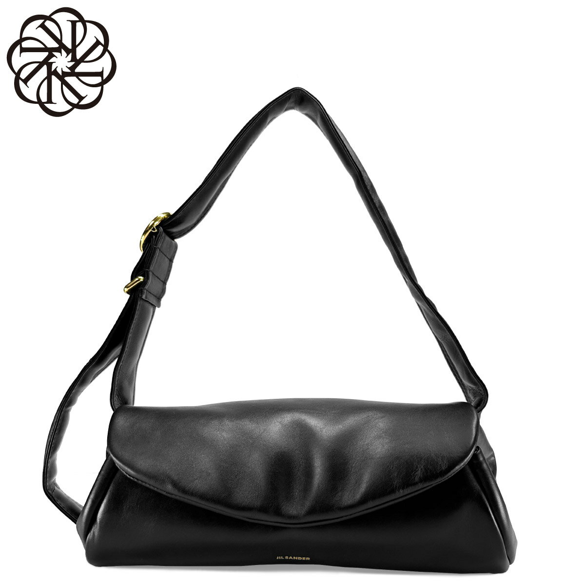 Rakuten - ジルサンダー JIL SANDER ショルダーバッグ レディース J07WD0076 P6569 001 CANNOLO カンノーロ スモール BLACK ブラック