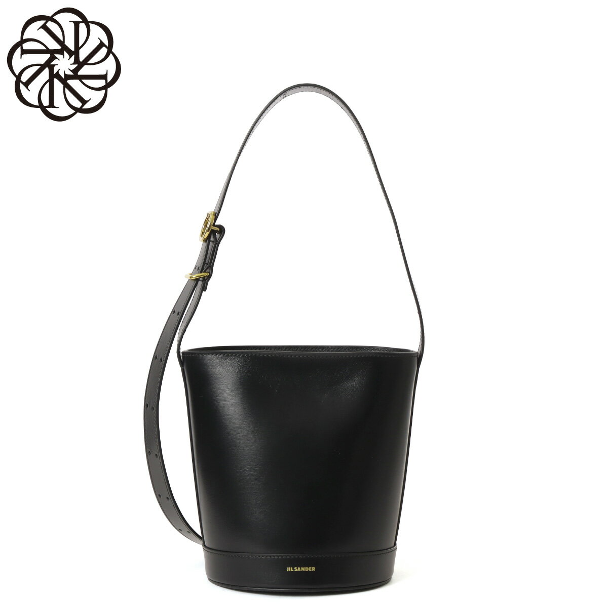 Rakuten - ジルサンダー JIL SANDER ショルダー付 バケットバッグ レディース J07ZH0059 P4840 001 CANNOLO カンノーロ BLACK ブラック