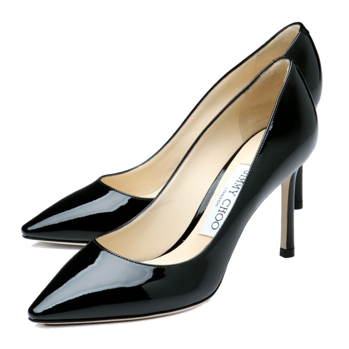 【楽天市場】ジミー チュウ JIMMY CHOO シューズ レディース ROMY 85 PAT ポインテッドトゥ パンプス ROMY ロミー BLACK ブラック：インポートショップ DOUBLE