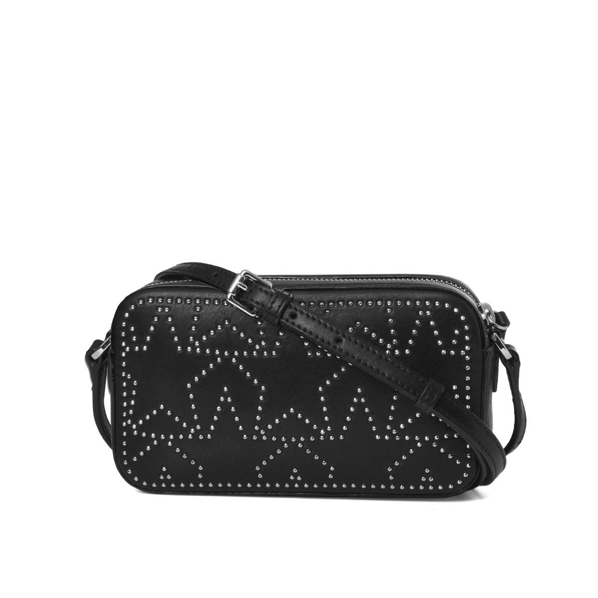 新着商品 ジミー チュウ Jimmy Choo バッグ レディース Hale Ddp ショルダーバッグ Hale ハレ Black Silver ブラック 交換無料 Www Giseleblasioli Com Br