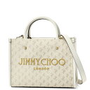 ジミー チュウ JIMMY CHOO ショルダー付 トートバッグ レディース VARENNE S TOTE RUH VARENNE ヴァレンヌ スモール LATTE/GOLD/LIGHT GOLD ホワイト/ゴールド