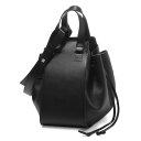 ロエベ LOEWE バッグ レディース 329 77 V06 1220 1100 ショルダー付 ハンドバッグ ミディアム HAMMOCK ハンモック BLACK ブラック