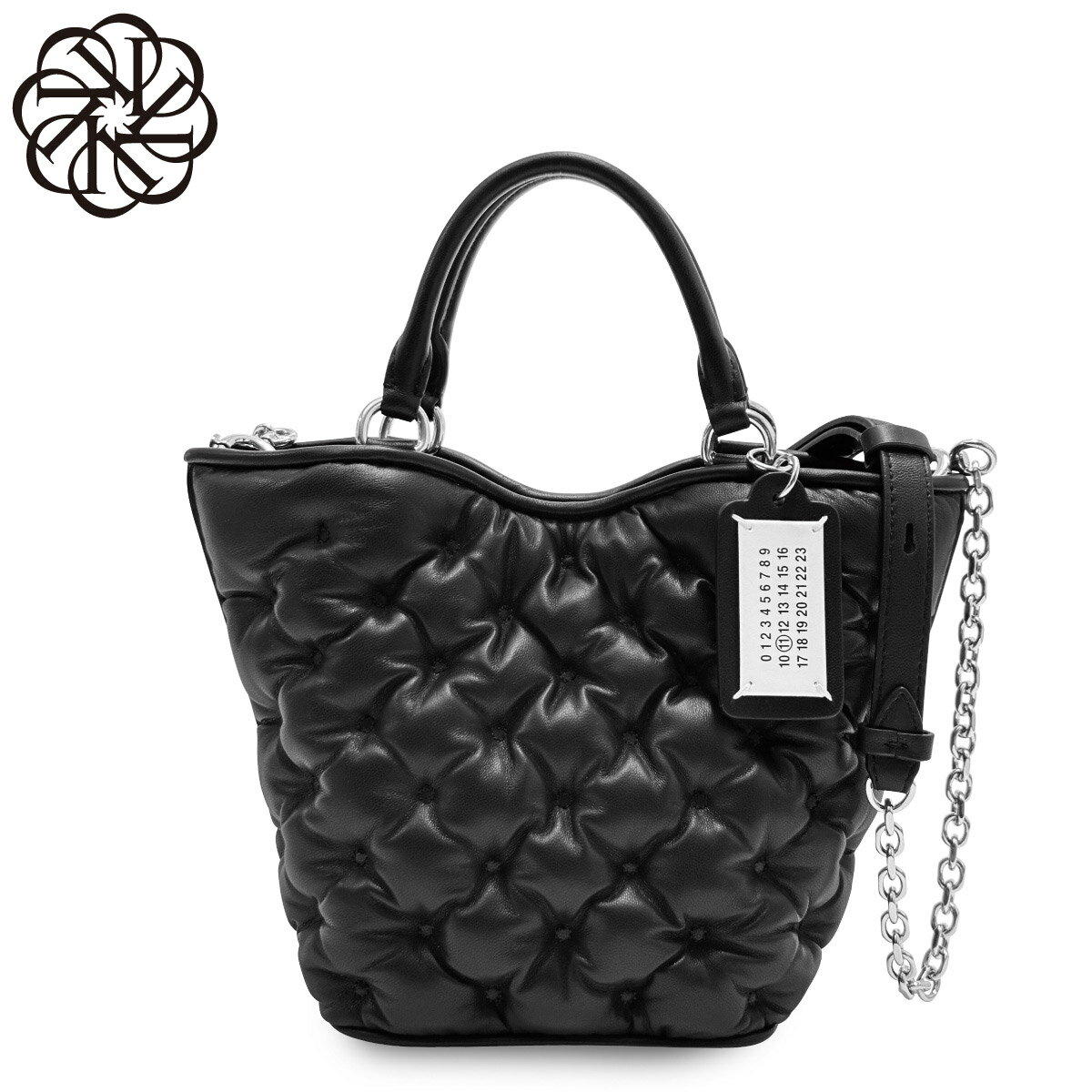 メゾンマルジェラ MAISON MARGIELA ショルダー付 トートバッグ レディース SB1WD0050 P6434 T8013 ライン11 GLAM SLAM グラム スラム ミニ BLACK ブラックのサムネイル