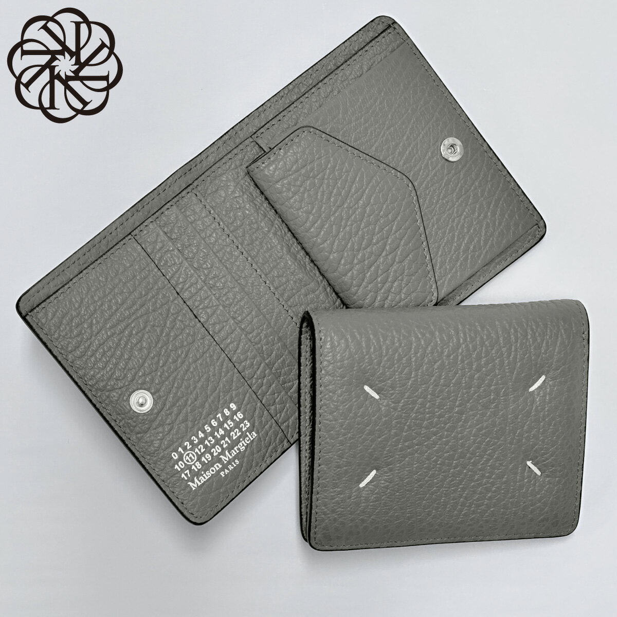 楽天市場】マルジェラ 財布 二つ折り（カラーグレー）（バッグ・小物