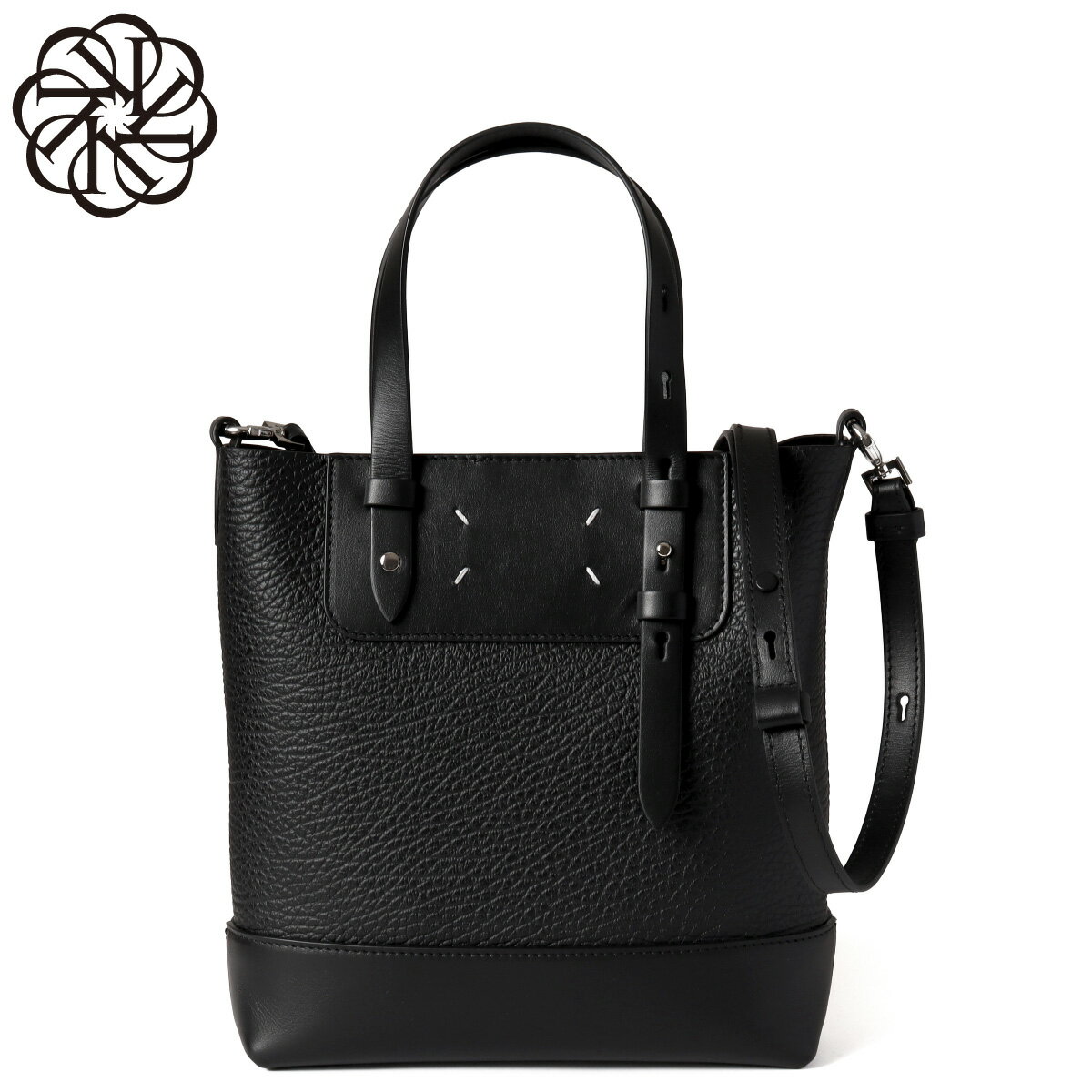 Rakuten - メゾンマルジェラ MAISON MARGIELA ショルダー付 トートバッグ レディース SB1WG0081 P8611 H0015 ミニ BLACK/BLACK ブラック