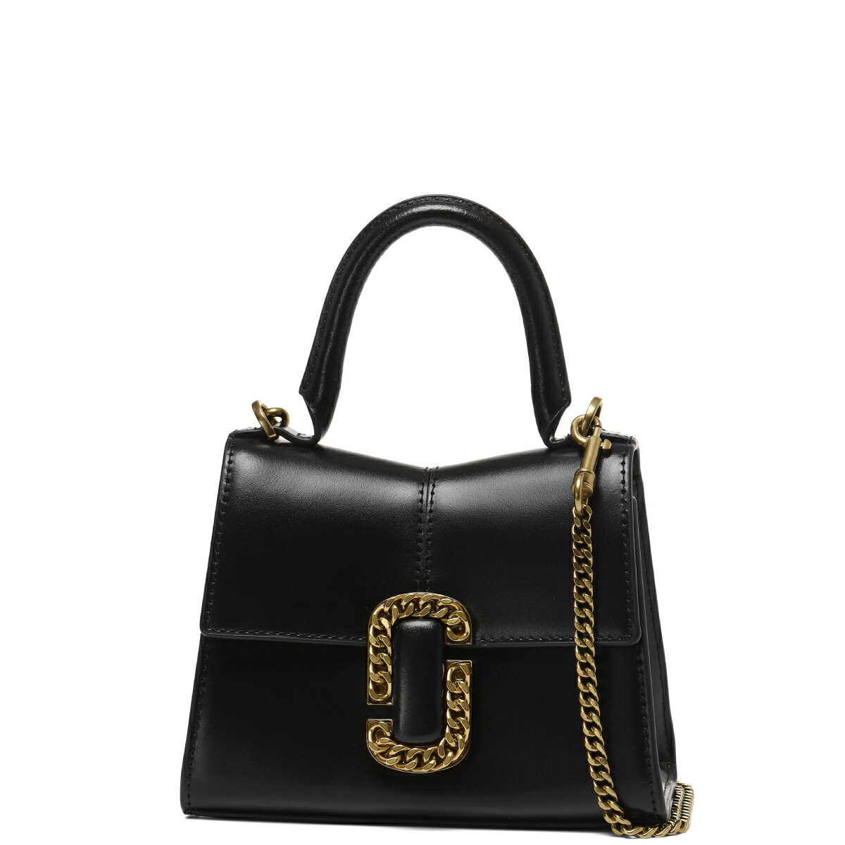 マーク ジェイコブス MARC JACOBS ショルダー付 ハンドバッグ レディース 2P3HSC004H01 001 THE ST MARC ザ セント マーク ミニ BLACK ブラック