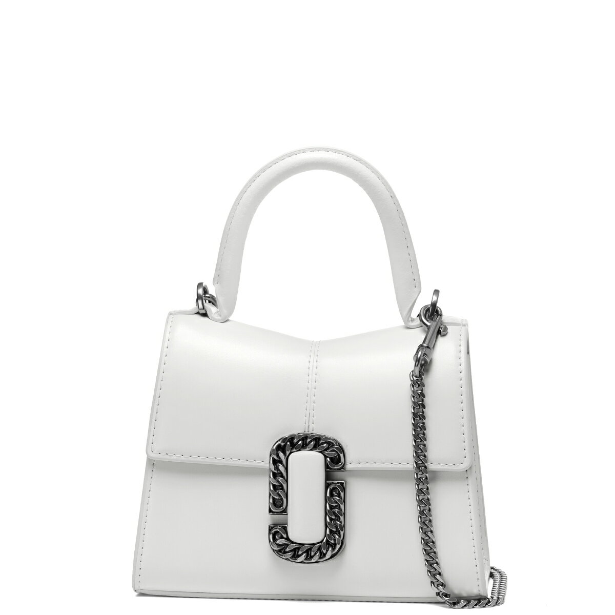 マーク ジェイコブス MARC JACOBS ショルダー付 ハンドバッグ レディース 2P3HSC004H01 100 THE ST MARC ザ セント マーク ミニ WHITE ホワイト