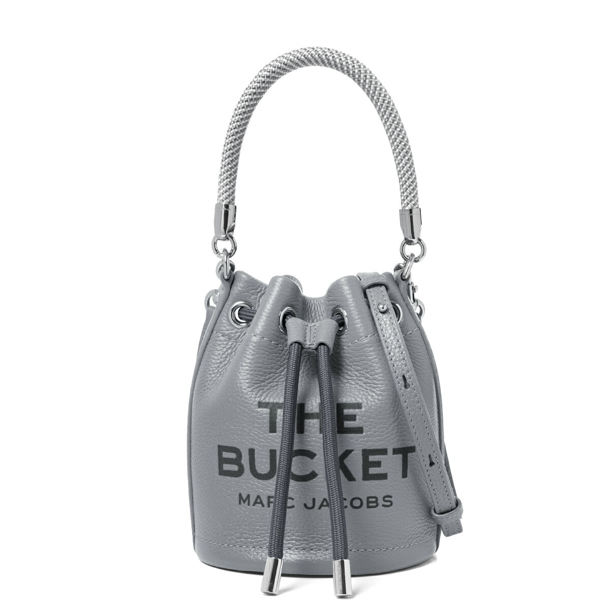 マーク ジェイコブス MARC JACOBS ショルダー付 バケットバッグ レディース 2S3HCR058H03 050 THE LEATHER BUCKET ザ レザー バケット ミニ WOLF GREY グレー