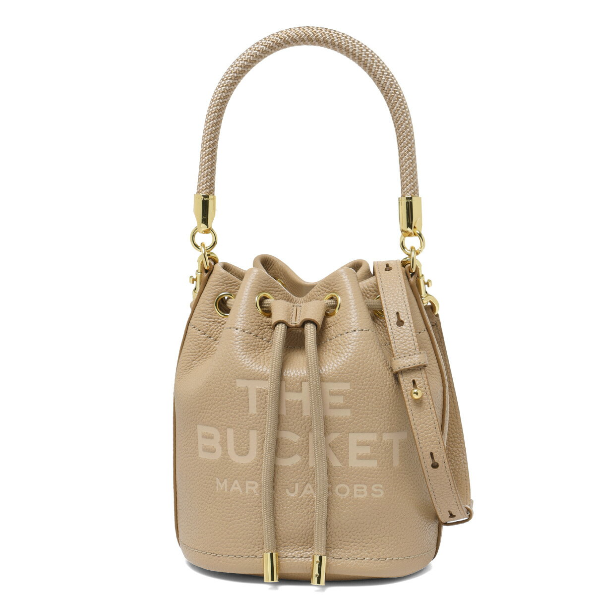 マーク ジェイコブス MARC JACOBS ショルダー付 バケットバッグ レディース H652L01PF22 230 THE LEATHER BUCKET ザ レザー バケット CAMEL ベージュ