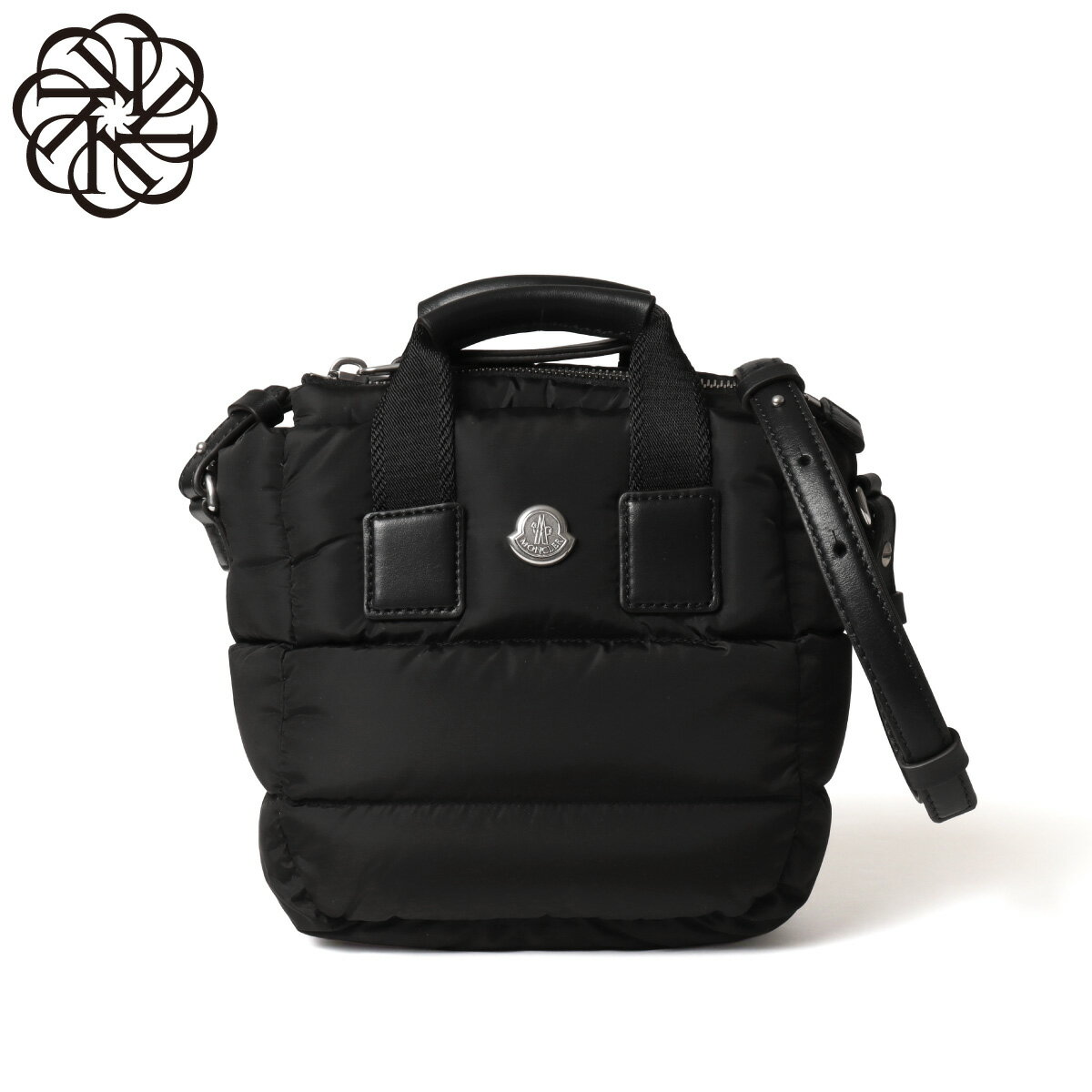 Rakuten - モンクレール MONCLER ショルダー付 トートバッグ レディース 5L00004 M6275 999 CARADOC キャラドック マイクロ BLACK ブラック