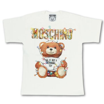 モスキーノ MOSCHINO Tシャツ レディース 0799 4040 1002 半袖Tシャツ WHITE ホワイト