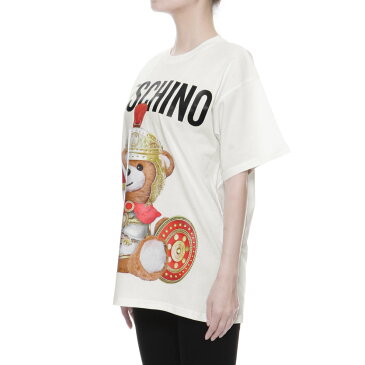 モスキーノ MOSCHINO Tシャツ レディース 0703 5540 1002 半袖Tシャツ WHITE ホワイト