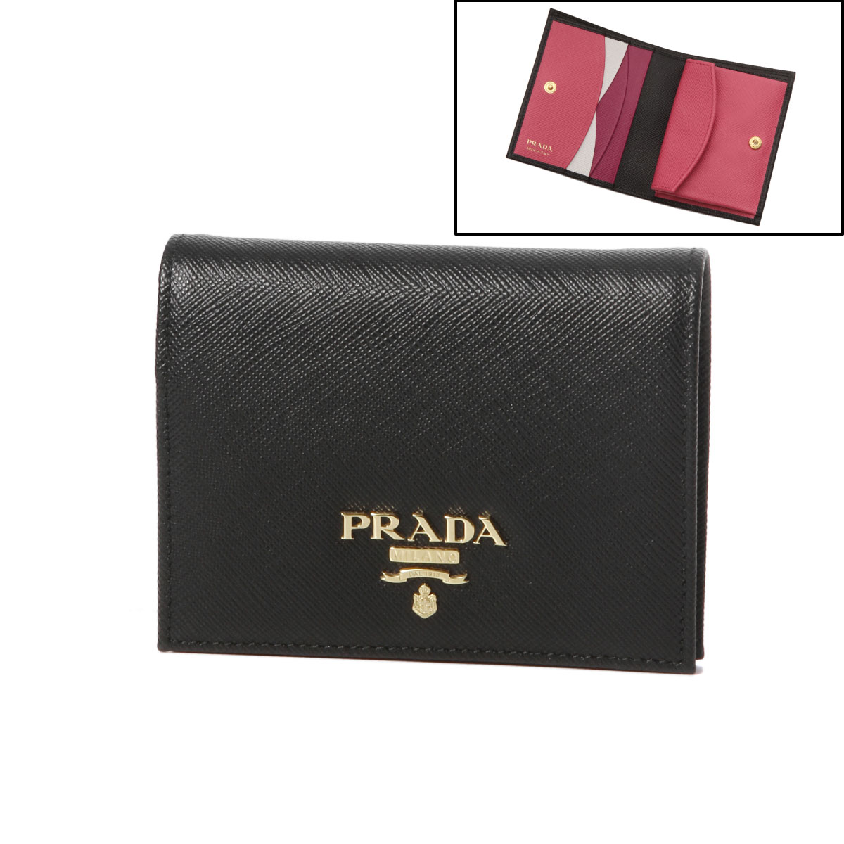 プラダ(PRADA) レディース二つ折り財布 | 通販・人気ランキング - 価格.com