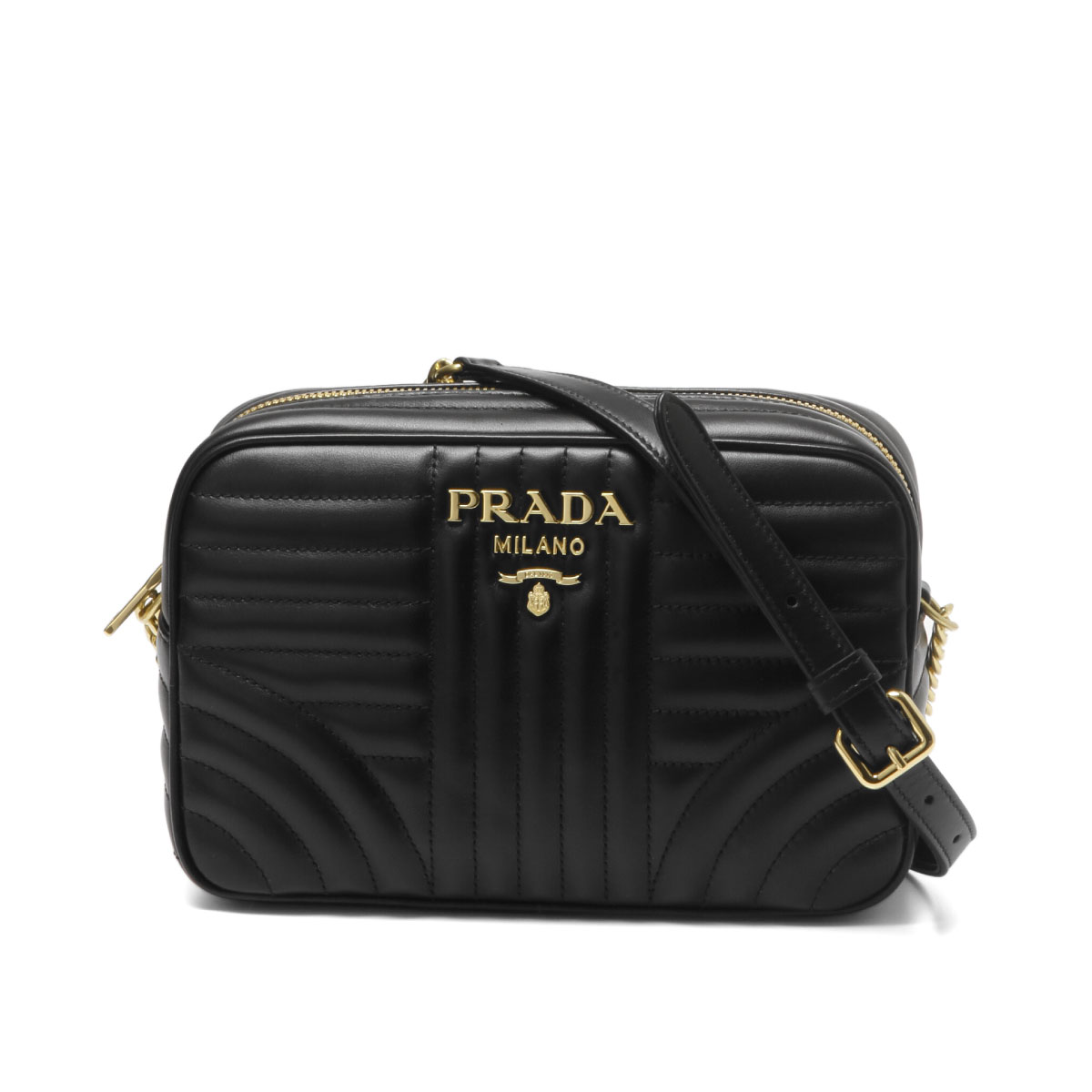 プラダ PRADA バッグ レディース 1BH083 2D91 F0632 ショルダーバッグ NERO 1 ブラック